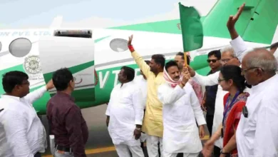 पीएम श्री पर्यटन वायु सेवा योजना की पहली उड़न पहुंची रीवा